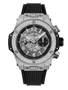 Đồng hồ Hublot Big Bang Unico Titanium Pavé 421.NX.1170.RX.1704 421NX1170RX1704