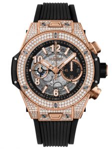 Đồng hồ Hublot Big Bang Unico King Gold Pavé 421.OX.1180.RX.1704 421OX1180RX1704