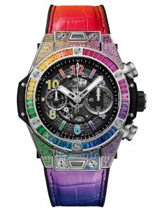 Đồng hồ Hublot Big Bang Unico Titanium Rainbow 411.NX.1117.LR.0999 411NX1117LR0999