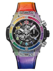 Đồng hồ Hublot Big Bang Unico Titanium Rainbow 441.NX.1117.LR.0999 441NX1117LR0999