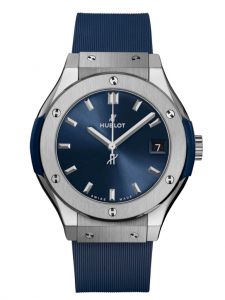 Đồng hồ Hublot Classic Fusion Titanium Blue 581.NX.7170.RX 581NX7170RX