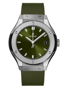 Đồng hồ Hublot Classic Fusion Titanium Green 581.NX.8970.RX 581NX8970RX