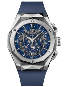 Đồng hồ Hublot Classic Fusion Aerofusion Chronograph Orlinski Titanium Blue 525.NX.5170.RX.ORL21 525NX5170RXORL21