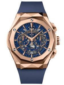 Đồng hồ Hublot Classic Fusion Aerofusion Chronograph Orlinski King Gold Blue 525.OX.5180.RX.ORL21 525OX5180RXORL21