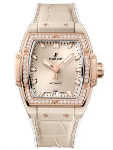 Đồng hồ Hublot Spirit Of Big Bang Beige Ceramic King Gold Diamonds 665.CZ.898B.LR.1204 665CZ898BLR1204