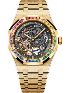 Đồng hồ Audemars Piguet Royal Oak Frosted Gold Double Balance Wheel Openworked 15412BA.YG.1224BA.01