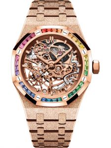 Đồng hồ Audemars Piguet Royal Oak Frosted Gold Double Balance Wheel Openworked 15468OR.YG.1259OR.01