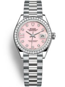 Đồng hồ Rolex Lady-Datejust M279139RBR-0002 279139RBR-0002 Vàng trắng và Kim cương - Mã mới 2022