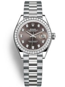 Đồng hồ Rolex Lady-Datejust M279139RBR-0011 279139RBR-0011 Vàng trắng và Kim cương - Mã mới 2022