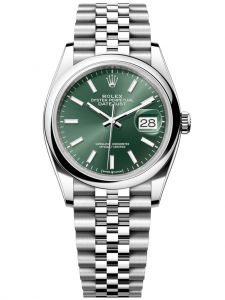 Đồng hồ Rolex Datejust M126200-0023 126200-0023 Thép, mặt số xanh bạc hà - Mẫu mới 2022