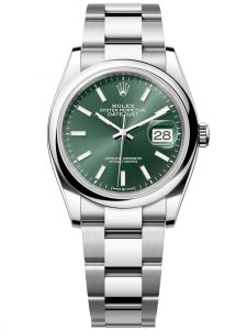 Đồng hồ Rolex Datejust M126200-0024 126200-0024 Thép, mặt số xanh bạc hà - Mẫu mới 2022