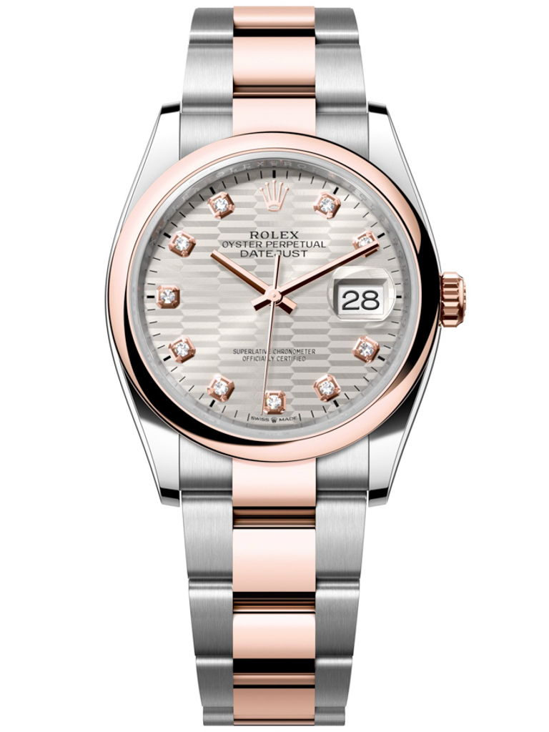 Đồng hồ Rolex Datejust 126201-0040 Thép và Vàng hồng - Mã mới 2022