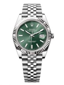 Đồng hồ Rolex Datejust M126334-0028 126334-0028 Thép và Vàng trắng, mặt số xanh bạc hà - Mẫu mới 2022