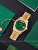 dong-ho-rolex-day-date-40-m228348rbr-0040-228348rbr-0040-vang-vang-nieng-kim-cuong-mat-so-xanh-la-coc-la-ma-luot - ảnh nhỏ 29