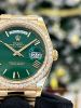 dong-ho-rolex-day-date-40-m228348rbr-0040-228348rbr-0040-vang-vang-nieng-kim-cuong-mat-so-xanh-la-coc-la-ma-luot - ảnh nhỏ 39