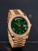 dong-ho-rolex-day-date-40-m228348rbr-0040-228348rbr-0040-vang-vang-nieng-kim-cuong-mat-so-xanh-la-coc-la-ma-luot - ảnh nhỏ 4