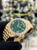 dong-ho-rolex-day-date-40-m228348rbr-0040-228348rbr-0040-vang-vang-nieng-kim-cuong-mat-so-xanh-la-coc-la-ma-luot - ảnh nhỏ 42