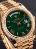 dong-ho-rolex-day-date-40-m228348rbr-0040-228348rbr-0040-vang-vang-nieng-kim-cuong-mat-so-xanh-la-coc-la-ma-luot - ảnh nhỏ 7