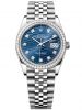 dong-ho-rolex-datejust-m126284rbr-0049-126284rbr-0049-thep-vang-trang-va-kim-cuong-mat-so-hoa-tiet-gap-nep-xanh-sang-kim-cuong-mau-moi-2022 - ảnh nhỏ  1