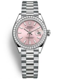 Đồng hồ Rolex Lady-Datejust M279139RBR-0004 279139RBR-0004 Vàng trắng và Kim cương - Mã mới 2022