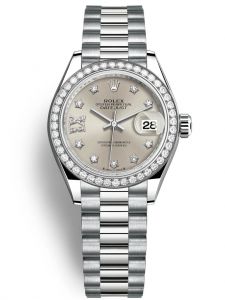 Đồng hồ Rolex Lady-Datejust M279139RBR-0003 279139RBR-0003 Vàng trắng và Kim cương - Mã mới 2022