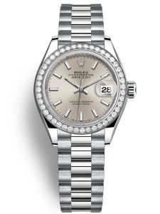 Đồng hồ Rolex Lady-Datejust M279139RBR-0006 279139RBR-0006 Vàng trắng và Kim cương - Mã mới 2022