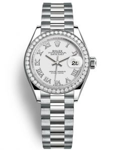 Đồng hồ Rolex Lady-Datejust M279139RBR-0013 279139RBR-0013 Vàng trắng và Kim cương - Mã mới 2022