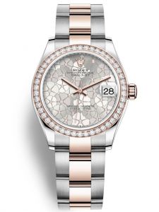 Đồng hồ Rolex Datejust M278381RBR-0031 Thép, Vàng hồng và Kim cương - Mã mới 2022