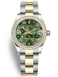 Đồng hồ Rolex Datejust M278383RBR-0031 278383RBR-0031 Thép Vàng vàng và Kim cương - Mã mới 2022