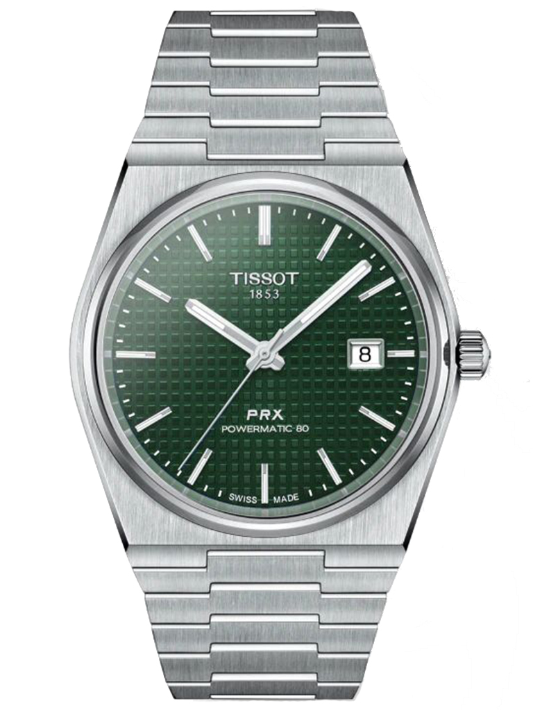 ng h Tissot PRX Powermatic 80 Green Dial T137.407.11.091.00