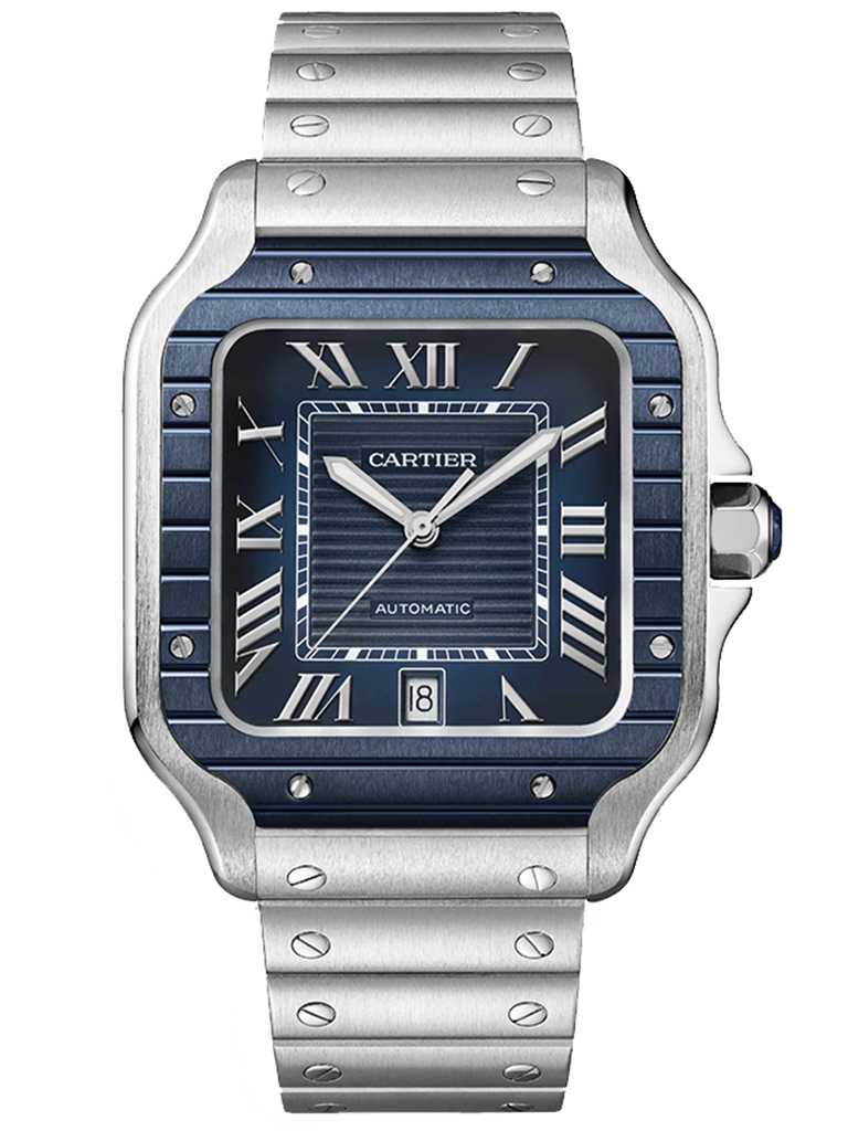 Đồng hồ Cartier Santos de Cartier watch CRWSSA0048
