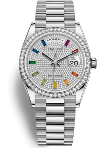 Đồng hồ Rolex M118209 118209 Rainbow Customs