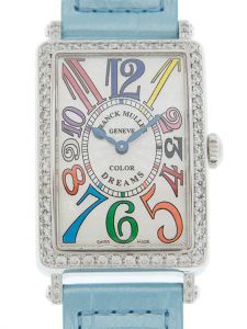 Đồng hồ Franck Muller LONG ISLAND 952 QZ COL DRM D 1R (AC) - BABY BLUE STRAP