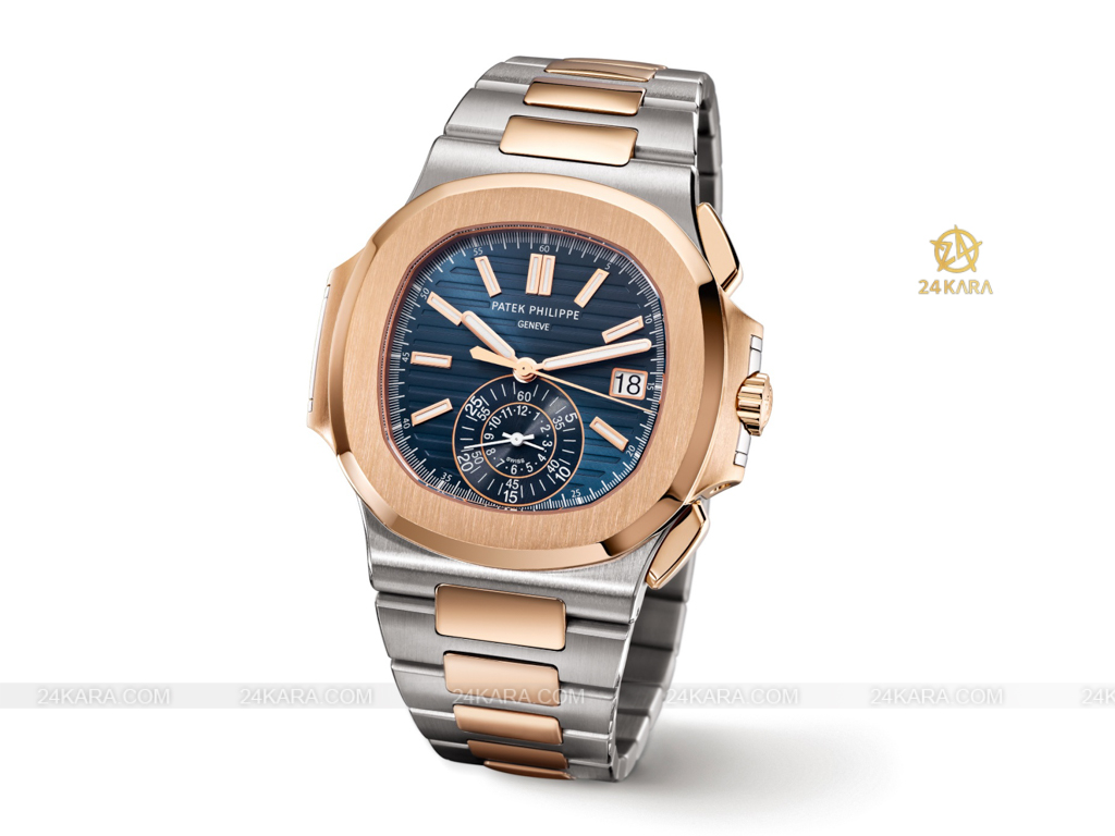 Đồng hồ Patek Philippe Nautilus 5980/1AR-001 Rose Gold Thép không gỉ