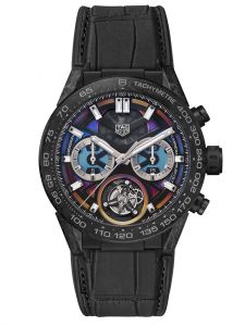 Đồng hồ TAG Heuer Carrera Chronograph Tourbillon Polychrome CAR5A8AF.FC6415