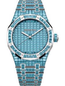 Đồng hồ Audemars Piguet Royal Oak Blue Topaz "50th Anniversary" 15514BC.TO.1284BC.01 15514BCTO1284BC01