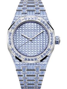 Đồng hồ Audemars Piguet Royal Oak Tanzanite "50th Anniversary" 15554BC.TF.1274BC.01 15554BCTF1274BC01