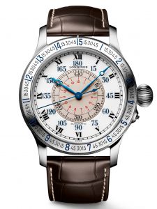 Đồng hồ Longines The Lindbergh Hour Angle Watch L2.678.4.11.0 L26784110