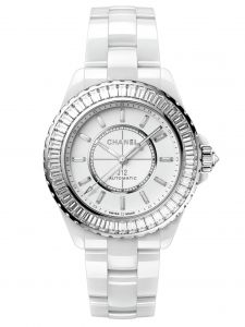 Đồng hồ Chanel J12 Baguette Diamond Bezel H7431