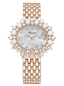 Đồng hồ Chopard L’Heure Du Diamant Oval Medium @10A390-5100