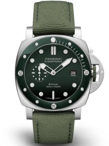 Đồng Hồ Panerai Submersible Quarantaquattro Esteel™ Verde Smeraldo PAM01287