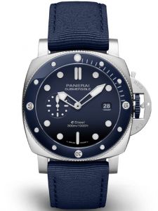 Đồng Hồ Panerai Submersible Quarantaquattro Esteel™ Blu Profondo PAM01289