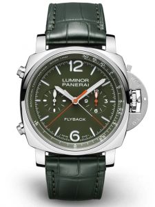 Đồng Hồ Panerai Luminor Chrono Flyback Verde Militare PAM01296