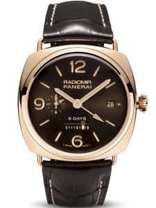 Đồng Hồ Panerai Radiomir 8 Days Gmt Oro Rosso PAM00395