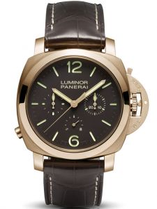 Đồng Hồ Panerai Luminor 1950 Chrono Monopulsante 8 Days Oro Rosa PAM00344