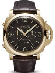 Đồng Hồ Panerai Luminor 1950 Rattrapante 8 Days Oro Rosa PAM00319