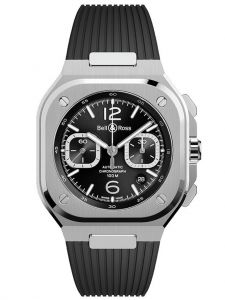 Đồng hồ Bell & Ross BR 05 Chrono Black Steel BR05C-BLC-ST/SRB
