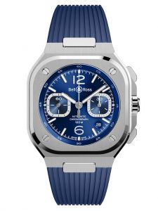 Đồng hồ Bell & Ross BR 05 Chrono Blue Steel BR05C-BLU-ST/SRB