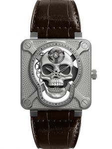 Đồng hồ Bell & Ross BR 01 Laughing Skull BR01-SKULL-SK-ST - Phiên bản giới hạn 500 chiếc