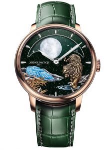 Đồng hồ Arnold & Son Perpetual Moon Tiger Green 1GLBR.Z05A.C220A - Phiên bản giới hạn
